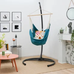 AMANKA 155 x 125 cm XL hangstoel - Blue