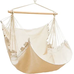 AMANKA 155 x 125 cm XL hangstoel - Cream