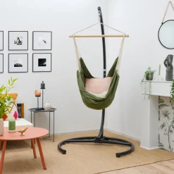 AMANKA 155 x 125 cm XL hangstoel - Green