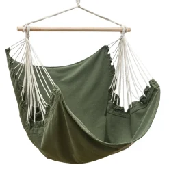 AMANKA 155 x 125 cm XL hangstoel - Green