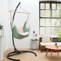 AMANKA 155 x 125 cm XL hangstoel - Light Green