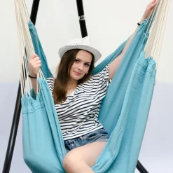 AMANKA 190 x 140 cm XXL hangstoel - Blue