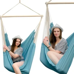 AMANKA 190 x 140 cm XXL hangstoel - Blue