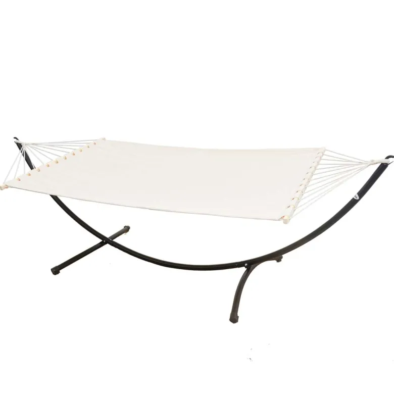AMANKA 200 x 120 hangmat met frame - White