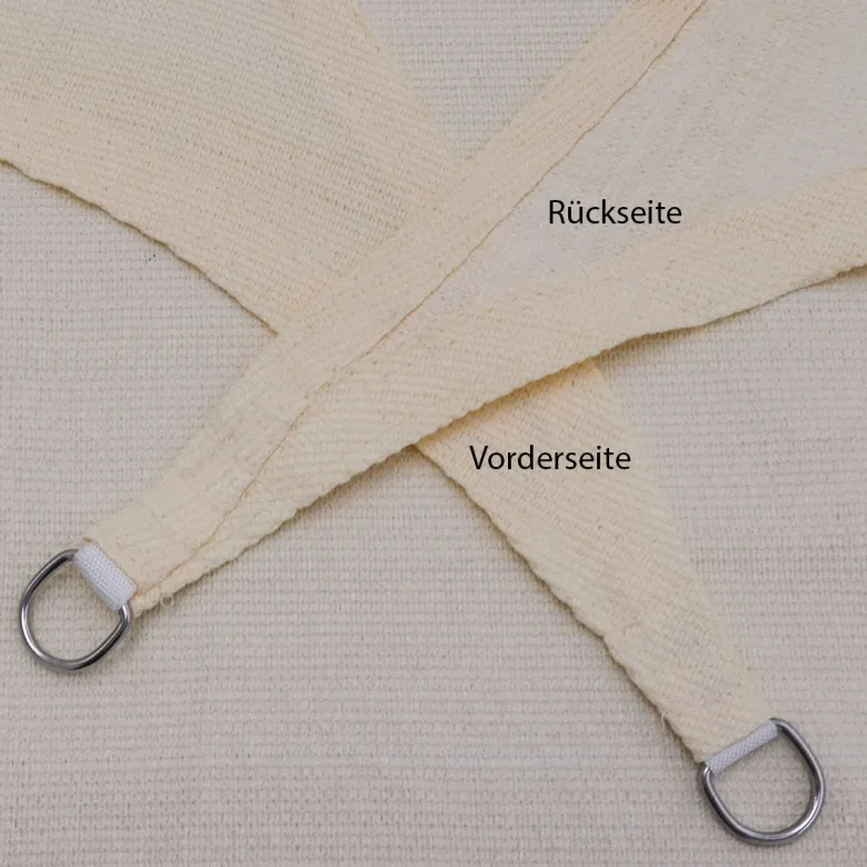 AMANKA 2 x 2 HDPE schaduwdoek - Beige