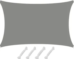 AMANKA 1x2m grijs Polyester waterdicht schaduwdoek