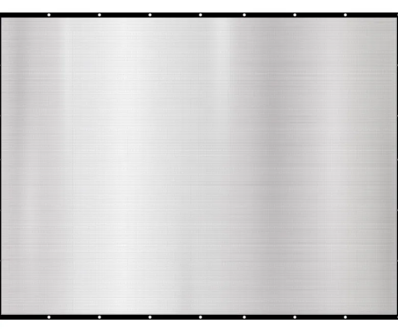 AMANKA 3x4 reflecterend aluminium schaduwdoek