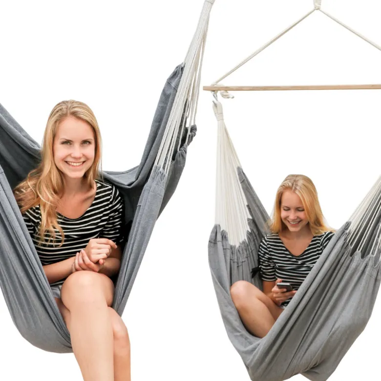AMANKA 185 x 130 veiligheids hangstoel - Grey