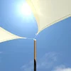 AMANKA 2 x 2 x 2 HDPE schaduwdoek - Beige