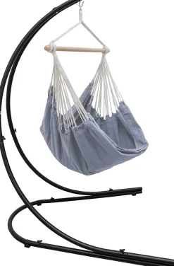 AMANKA XXL hangstoel met hangstoelframe - Grey