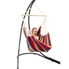 AMANKA XXL hangstoel met hangstoelframe - Rainbow