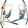 AMANKA XXL hangstoel met hangstoelframe - Blue
