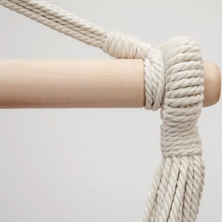 AMANKA XXL hangstoel met hangstoelframe - Blue