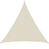 AMANKA 4 x 4 x 4 waterafstotende polyester schaduwdoek - Beige