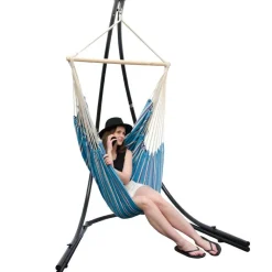 AMANKA 185 x 130 XXL hangstoel - Blue Grey