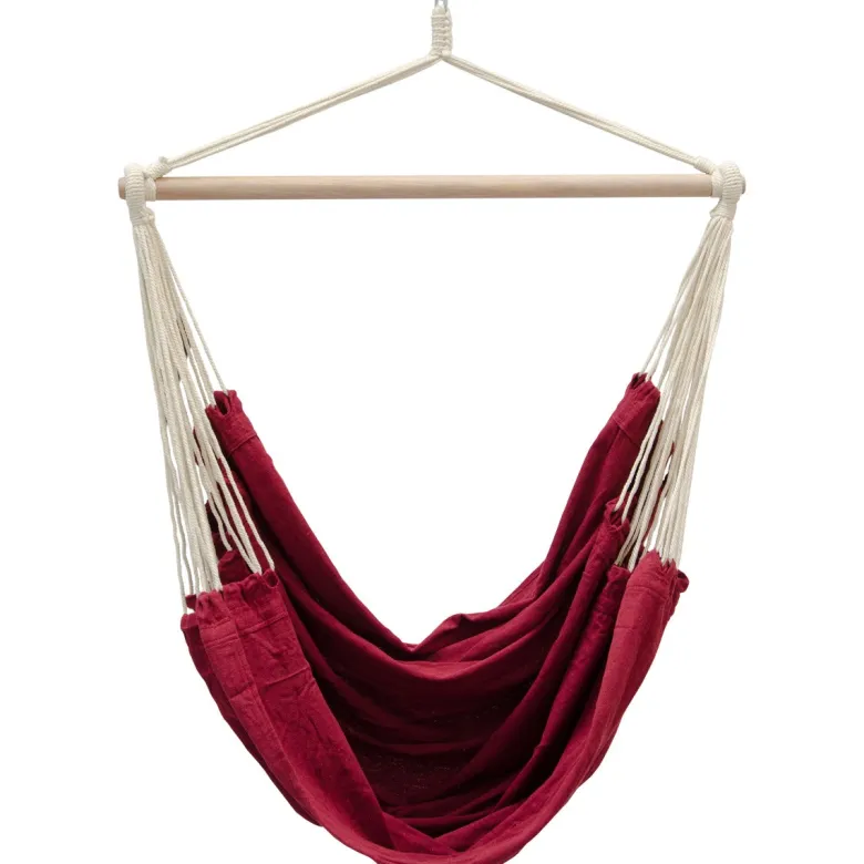 AMANKA 185 x 130 XXL hangstoel - Bordeaux