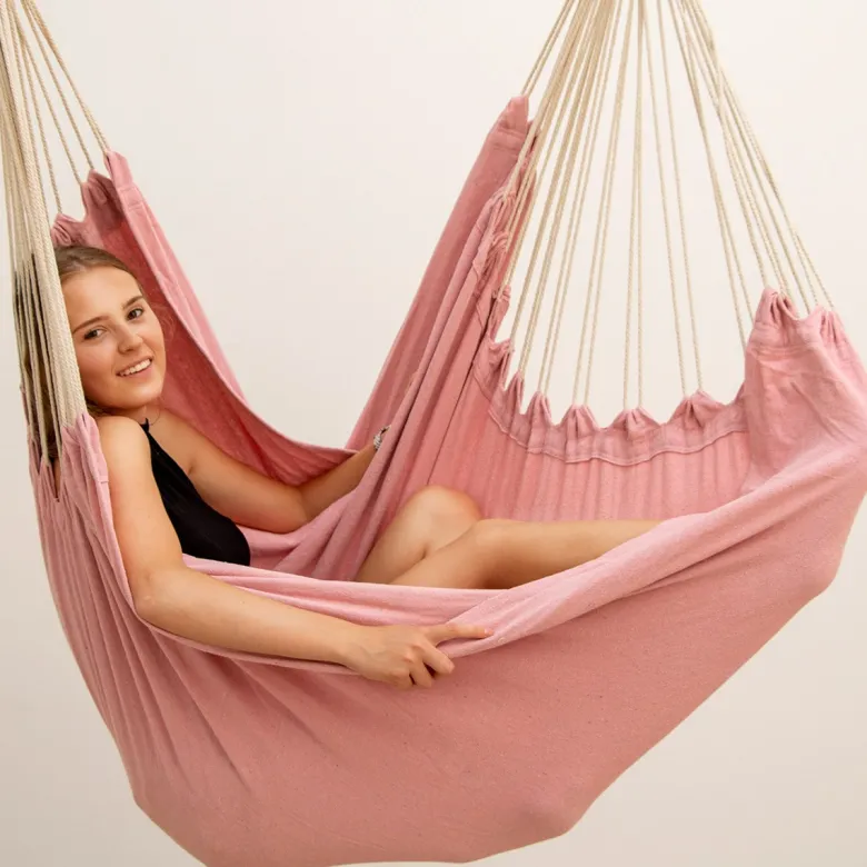 AMANKA 185 x 130 XXL hangstoel - Pink