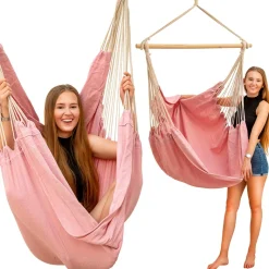 AMANKA 185 x 130 XXL hangstoel - Pink