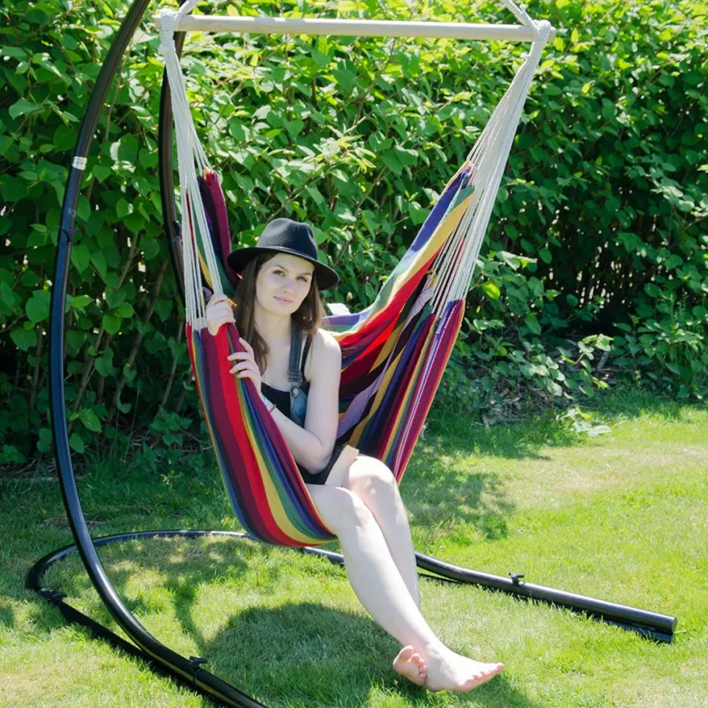 AMANKA 185 x 130 XXL hangstoel - Rainbow