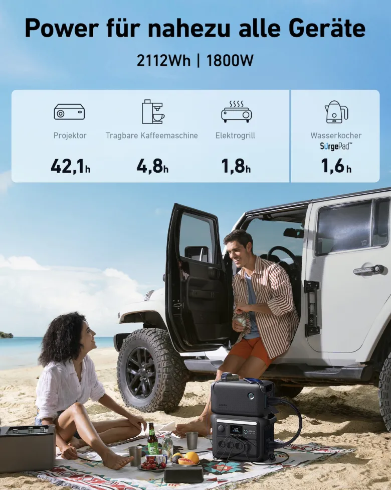 Anker BP1000 uitbreidingsaccu