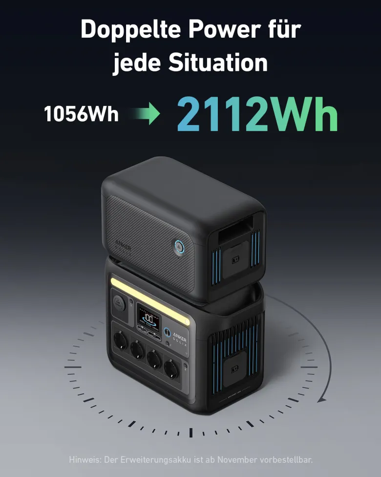 Anker BP1000 uitbreidingsaccu