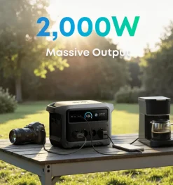 Anker SOLIX C1000 Gen 2 draagbare powerstation