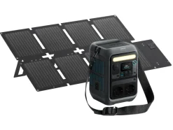 Anker SOLIX C300X powerstation met PS60X zonnepaneel