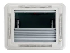 AOYI Skylight LED 40x40 cm dakluik - Smoke/White