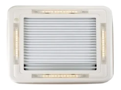 AOYI Skylight LED 40x40 cm dakluik - Smoke/White