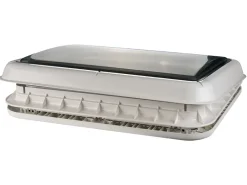 AOYI Skylight LED 70x50 cm dakluik met permanente ventilatie