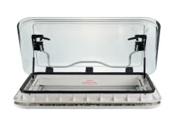AOYI Skylight LED 70x50 cm dakluik - Smoke/White
