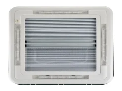 Aoyi Skylight LED 40x40 dakluik met permanente ventilatie - Smoke