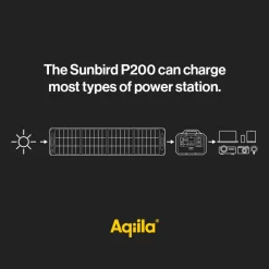 Aqiila Sunbird P200 zonnepaneel - 200 Watt