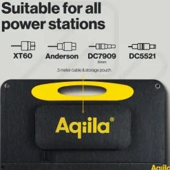Aqiila Sunbird 100 watt opvouwbaar zonnepaneel