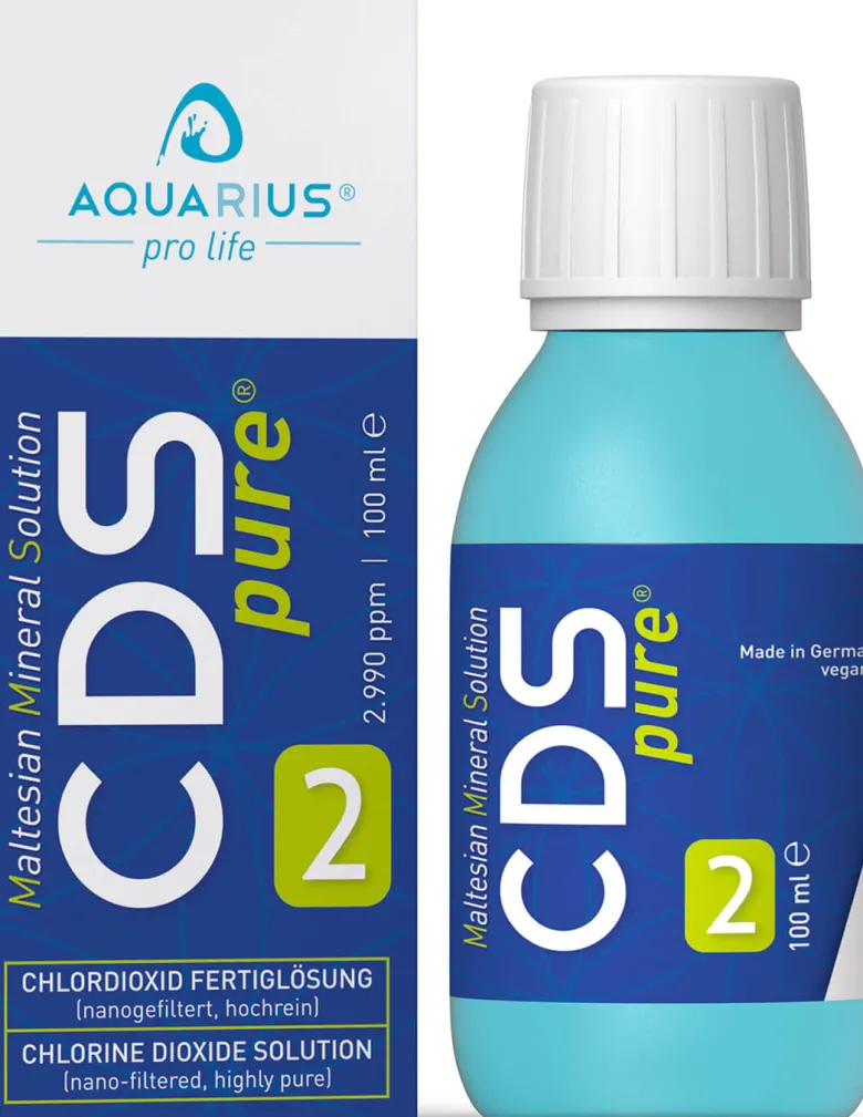 AQUARIUS pro life - CDSpure | 100 ml Chloordioxideoplossing