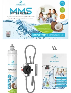 AQUARIUS pro life MMS complete set waterfilter