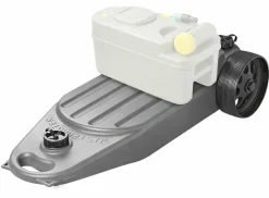Aquaroll Wastemaster 38L mobiele vuilwatertank - grey