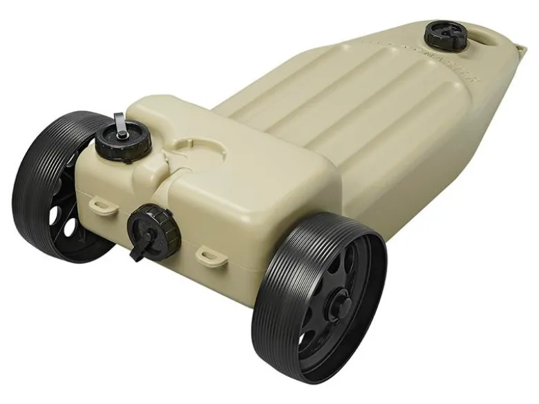 Aquaroll Wastemaster 38L mobiele vuilwatertank - beige