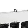 Arisol chenille gordijn anthracite - 200 x 100 cm