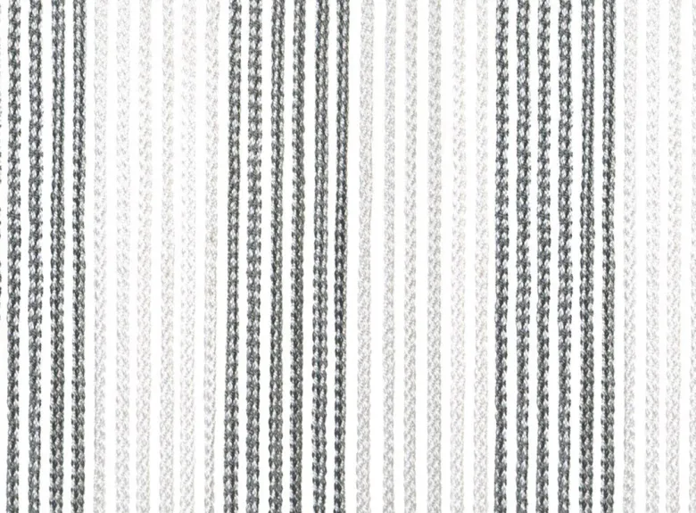Arisol koordgordijn 190 x 60 cm - white/grey