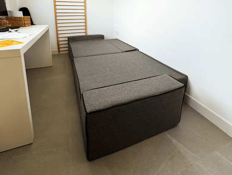 ARKO Dubbele Modulaire Bank - 240x80cm Grijs
