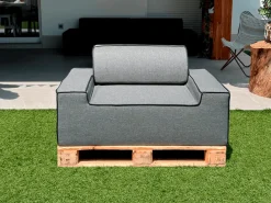 ARKO Individuele Modulaire Bank - 120x80cm Grijs