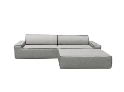 ARKO Modulaire Bank Dubbele Chaise Longue - 240x160cm Grijs