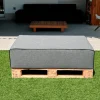 ARKO Modulaire Sofa Poef - 120x80cm Grijs