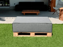 ARKO Modulaire Sofa Poef - 120x80cm Grijs