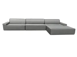 ARKO Triple Chaise Longue Modulaire Bank - 360x160cm Grijs