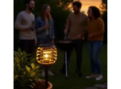 Arti Casa solar bamboo grondlamp