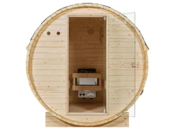 Artsauna Spitzbergen buitensauna - 6000 watt