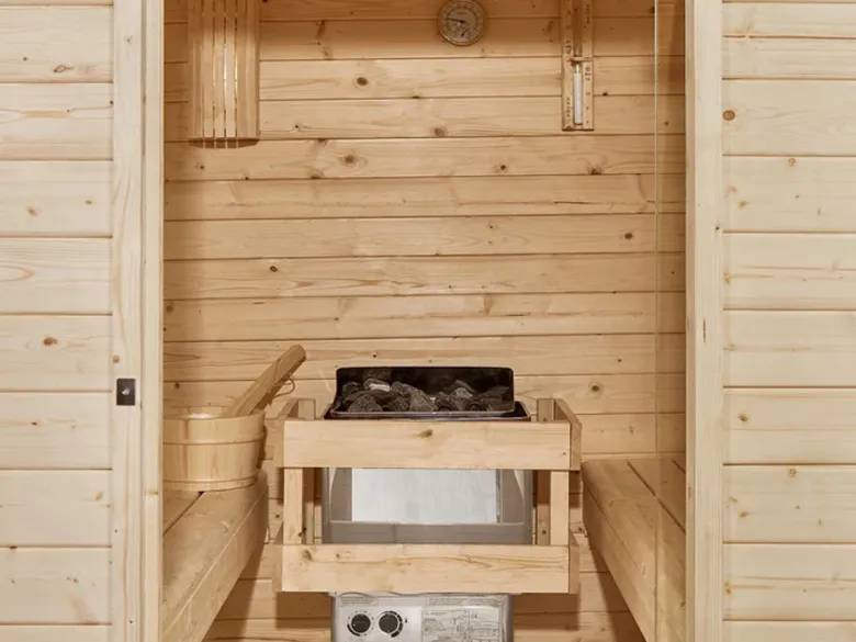 Artsauna Spitzbergen buitensauna - 6000 watt