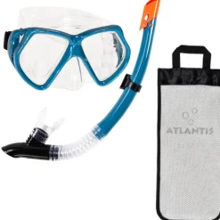 Atlantis Andros Snorkelset - Blue